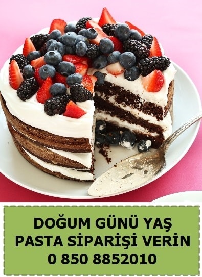 Kırşehir Vişneli Baton yaş pasta pasta satış sipariş