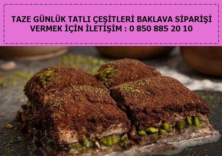 Kırşehir Kındam Mahallesi taze baklava çeşitleri tatlı siparişi ucuz tatlı fiyatları baklava siparişi yolla gönder